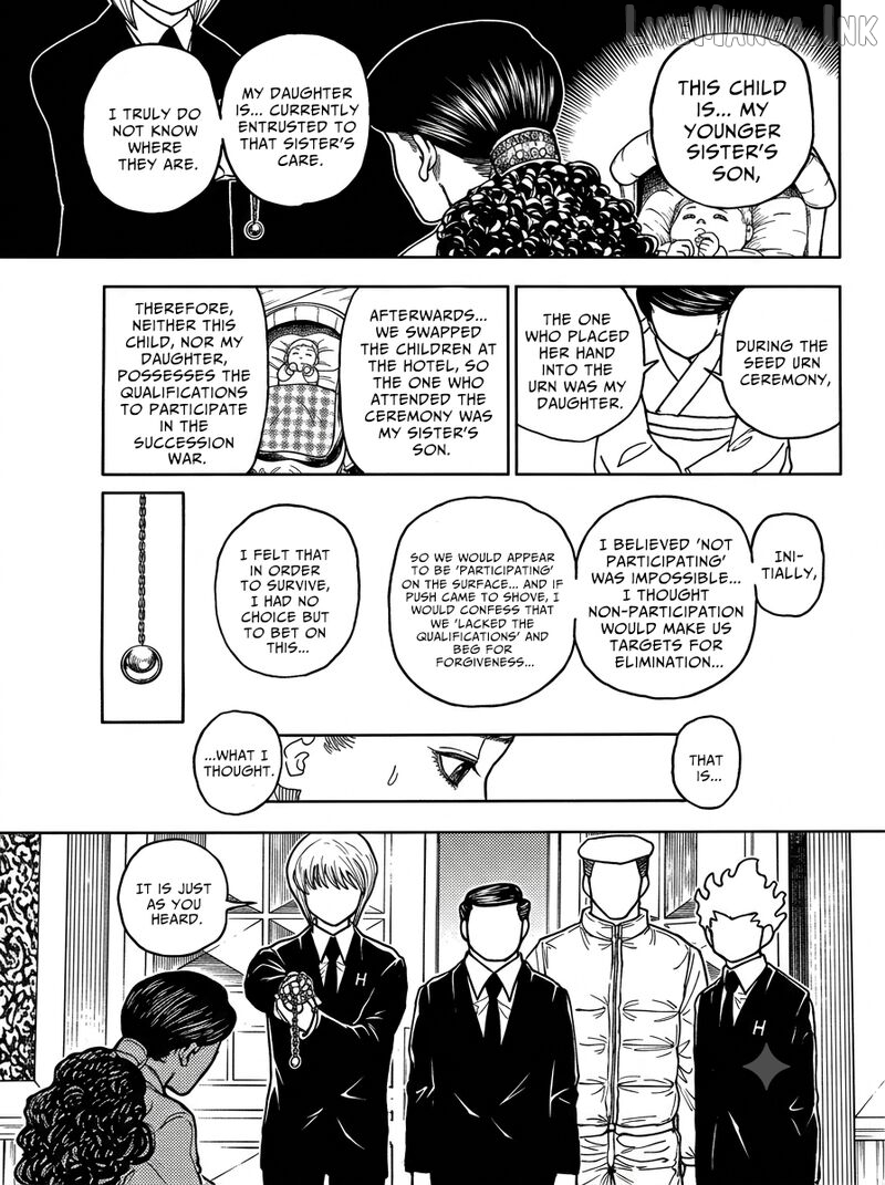 Hunter x Hunter, Chapter 412 image 10